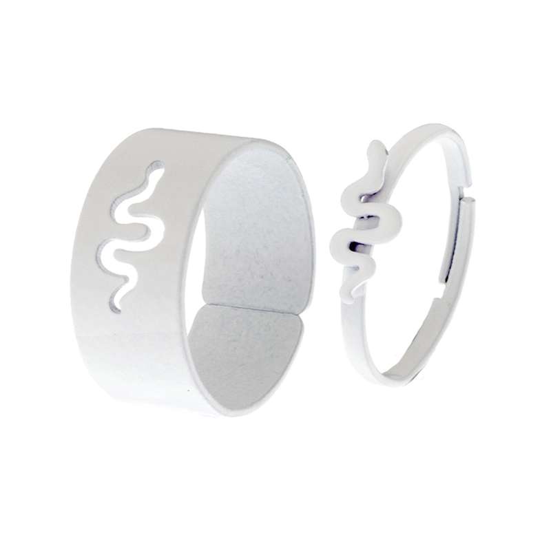 انگشتر زنانه برانت مدل مار مکمل بسته دو عددی انگشتر زنانه برانت مدل مار مکمل بسته دو عددی