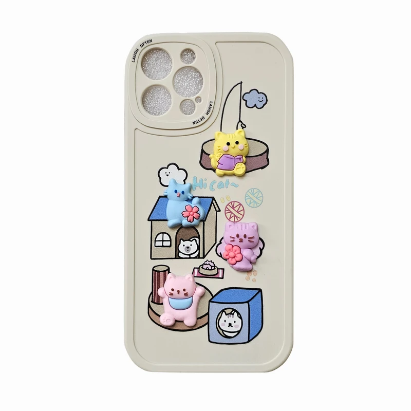 کاور مدل عروسکی مناسب برای گوشی موبایل اپل Iphone 12 Promax