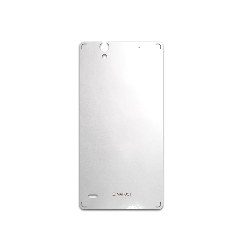 برچسب پوششی ماهوت مدل Metallic-White مناسب برای گوشی موبایل سونی Xperia C4