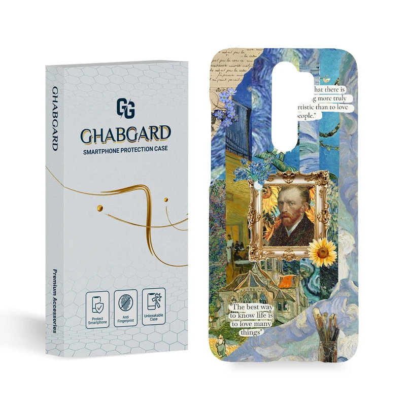 کاور قاب گارد مدل هنری مناسب برای گوشی موبایل شیائومی Redmi Note 8 Pro