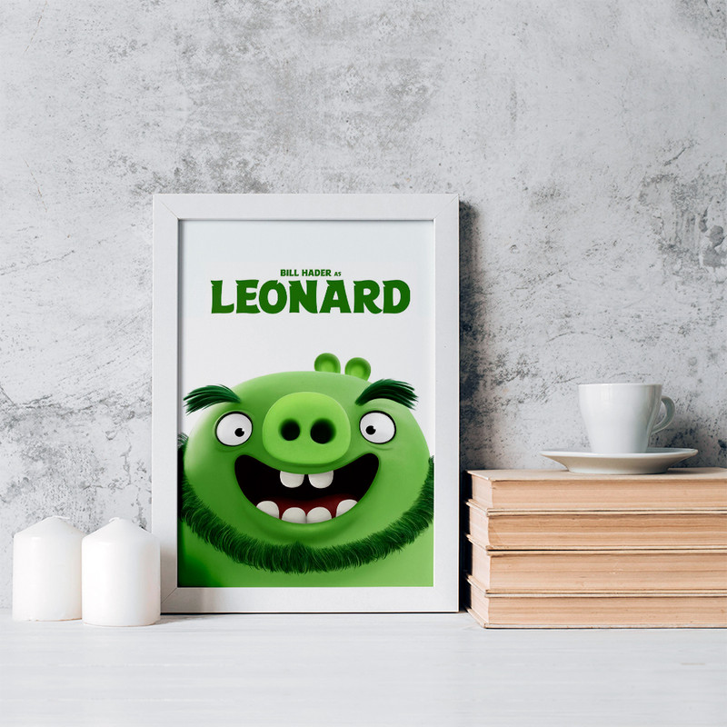 تابلو خندالو مدل لئونارد پرندگان خشمگین کد 13863