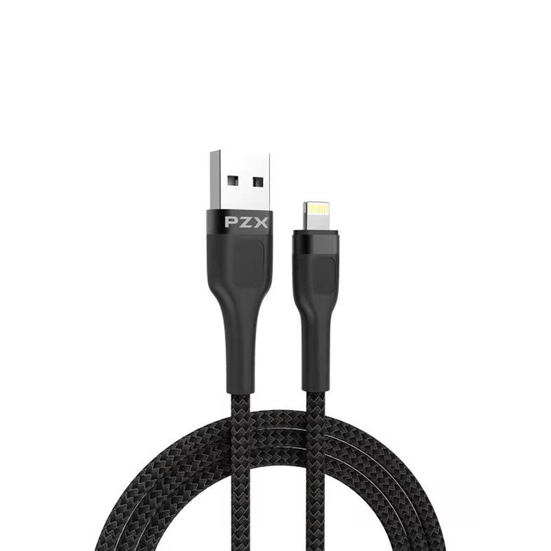 کابل تبدیل USB به لایتنینگ پی زد ایکس مدل V165 طول 1 متر