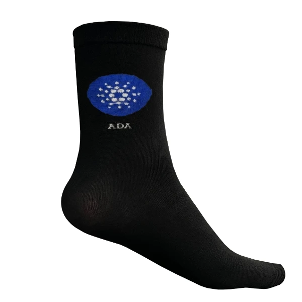 جوراب ساق بلند مردانه هورا مهر مدل HS-CRYPTO--ADA