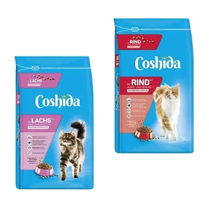 غذای خشک گربه کوشیدا مدل گوشت قرمز و سالمون Rind- Salmon وزن 4 کیلوگرم مجموعه 2 عددی
