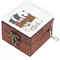 جعبه موزیکال مدل خرس کله پوک کد N390