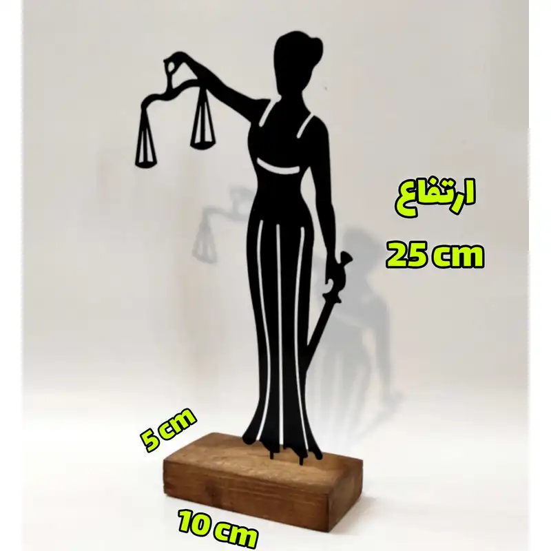 تندیس نیتا متال مدل بانوی دادگستر