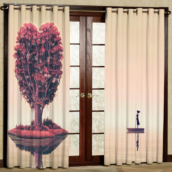 پرده مدل مخمل پانچی کد 6860 سایز 280x140 سانتی متر