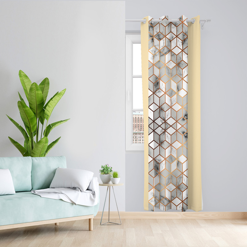 پرده طرح سه بعدی مدل مخمل پانچی کد 4192 z سایز 140x200 سانتی متر