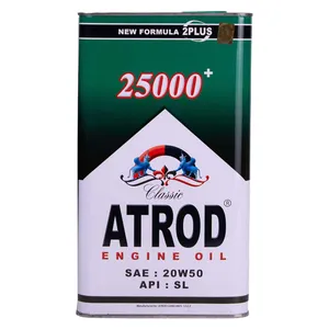 روغن موتور آترود مدل 20W50 25000 SL کد 111011 حجم 4500 میلی لیتر