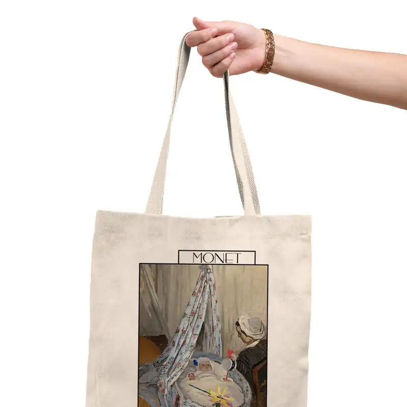 ساک خرید ترمه طراحان ایده مدل گهواره از مونه کد 0204 - L