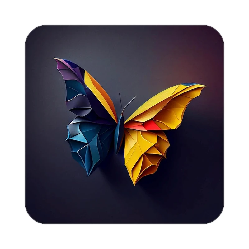 زیر لیوانی کاکتی طرح گل مدل mp18158