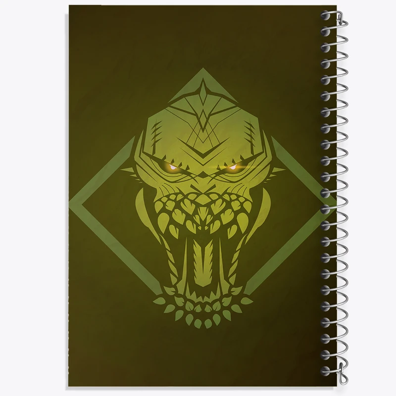 دفتر نت موسیقی 50 برگ خندالو مدل بازی شکارچی هیولا (Monster Hunter) کد 33229