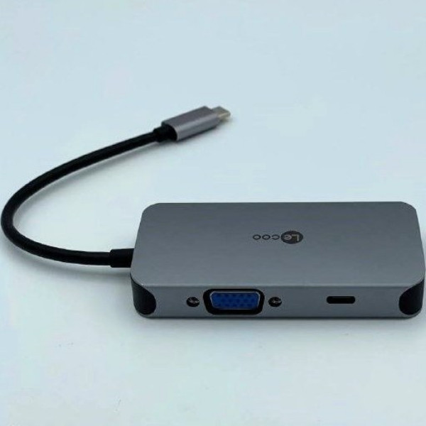 هاب 6 پورت usb-c لوکو مدل LKC1345H