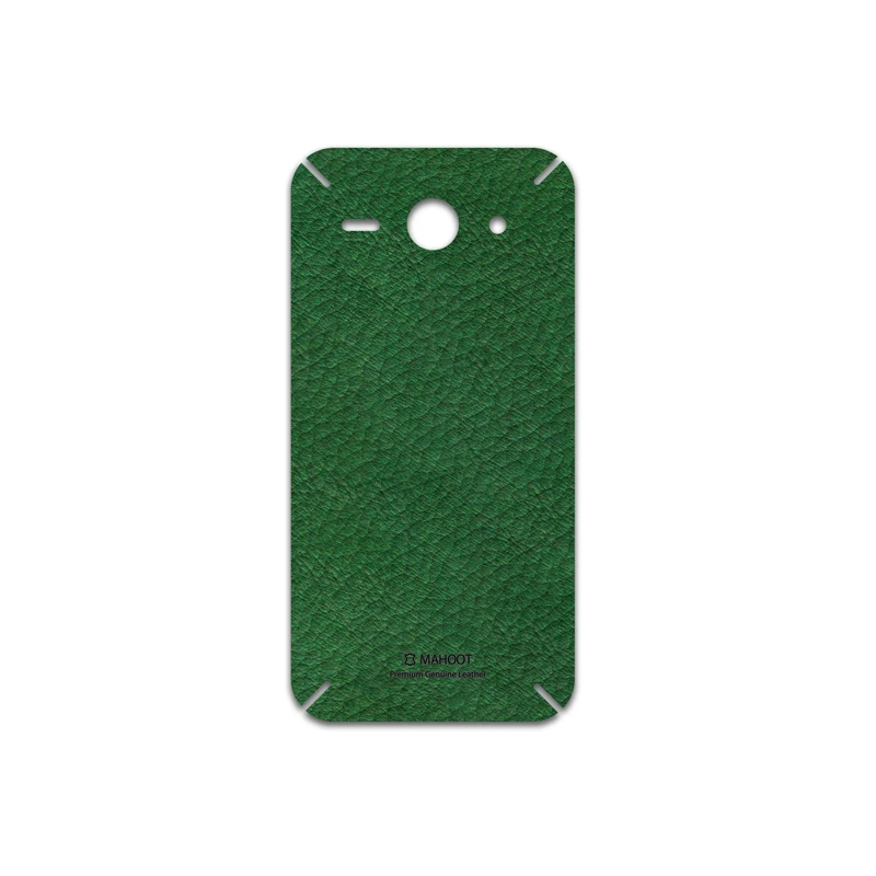 برچسب پوششی ماهوت مدل Green-Leather مناسب برای گوشی موبایل هوآوی Ascend Y530