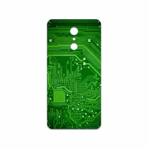 MAHOOT Green Printed Circuit Board Cover Sticker for LG Q Stylus