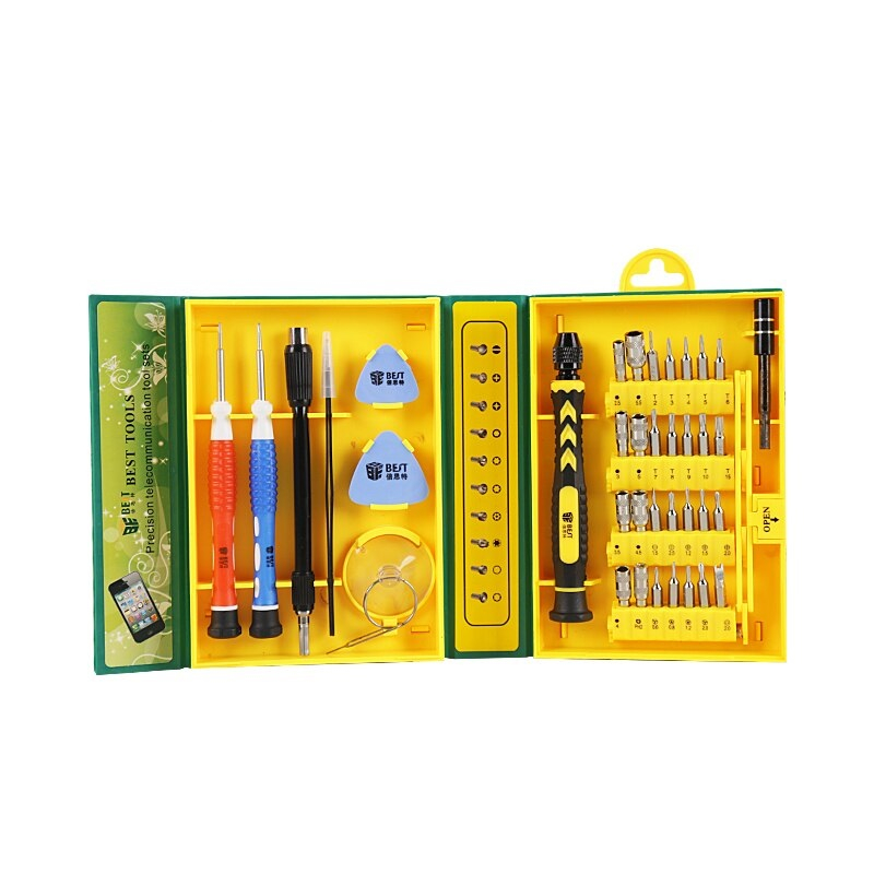 مجموعه 38 عددی پیچ گوشتی و ابزار تعمیر بست مدل BST-8921