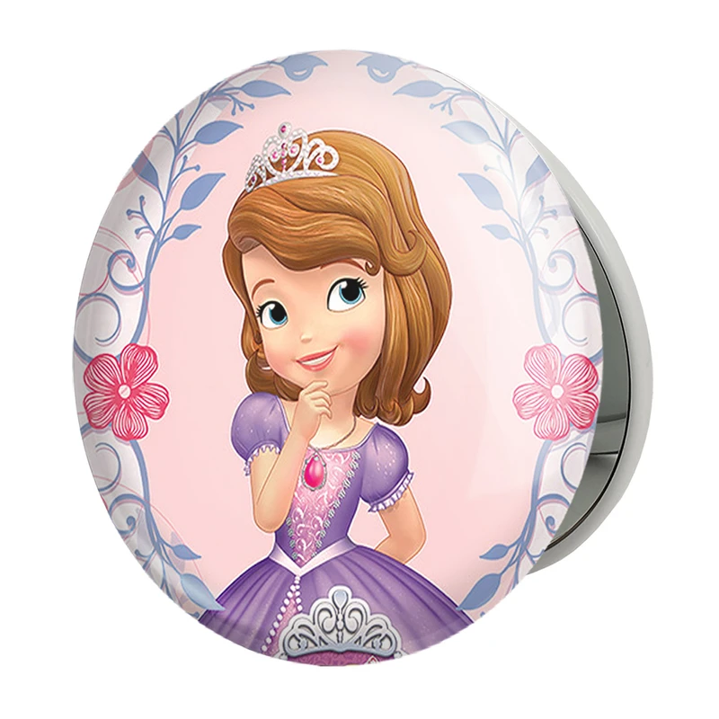 آینه جیبی خندالو طرح سوفیا مدل تاشو کد 12535 