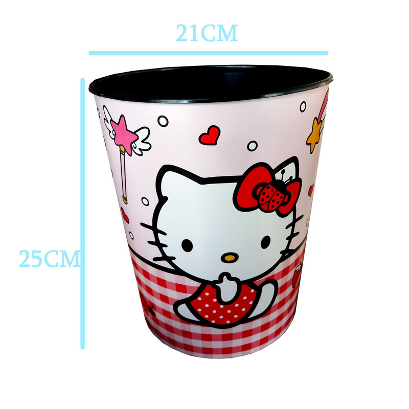 سطل زباله اتاق کودک مدل کیتی کد kittty-5021