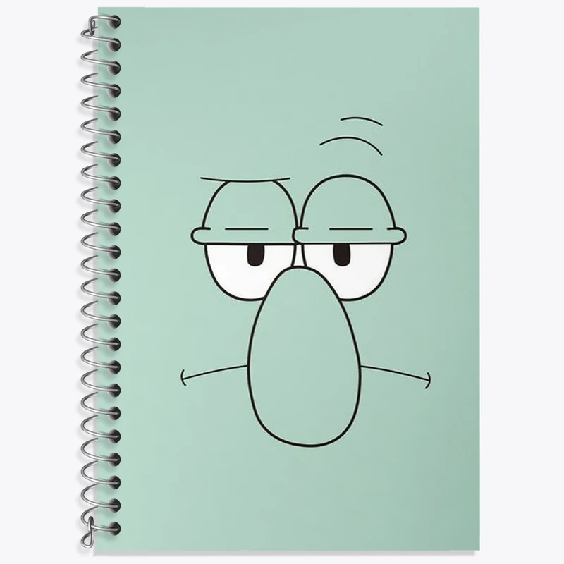 دفتر نت موسیقی 50 برگ خندالو طرح اختاپوس باب اسفنجی کد N1944