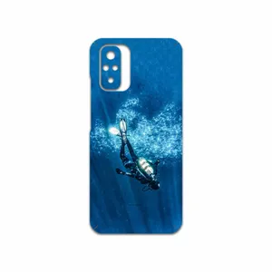 MAHOOT Scuba-Diving Cover Sticker for Xiaomi Redmi Note 10s