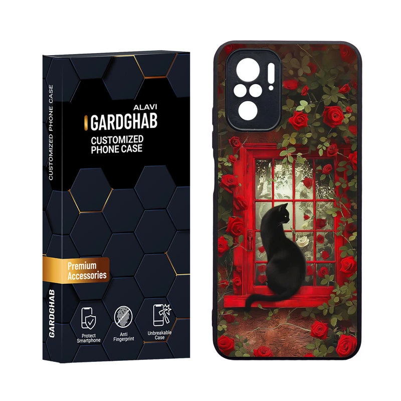 کاور گارد قاب مدل دورژله ای دخترانه مناسب برای گوشی موبایل شیائومی Redmi Note 10 4G / Note 10s / Poco M5s