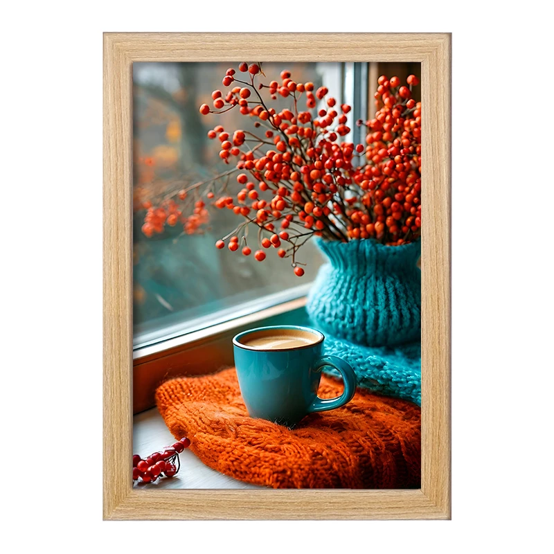 تابلو خندالو مدل فنجان قهوه  کد F10412