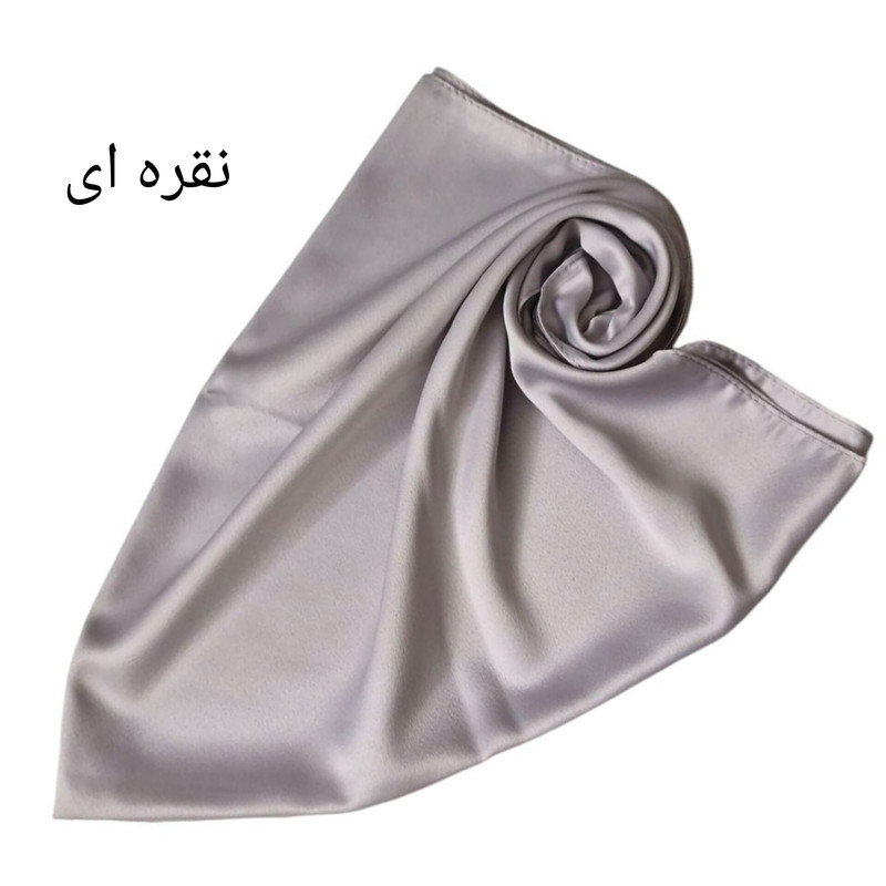 مینی اسکارف زنانه مدل ساتن ابریشم