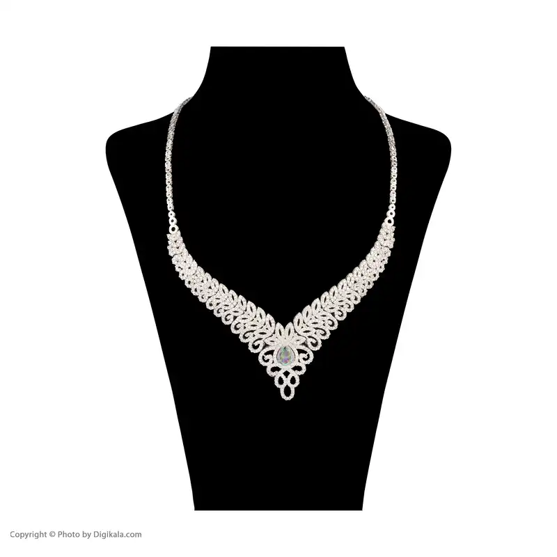 نیم ست نقره زنانه مدل SNRR-RR09