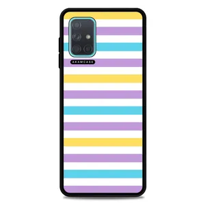 AKAM AMC-WSGA71-PASTEL PATTERN7 Cover For Samsung Galaxy A71