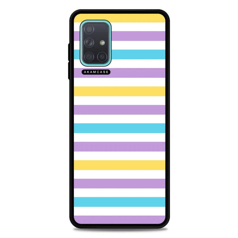 کاور آکام مدل AMC-WSGA71-PASTEL PATTERN7 مناسب برای گوشی موبایل سامسونگ Galaxy A71
