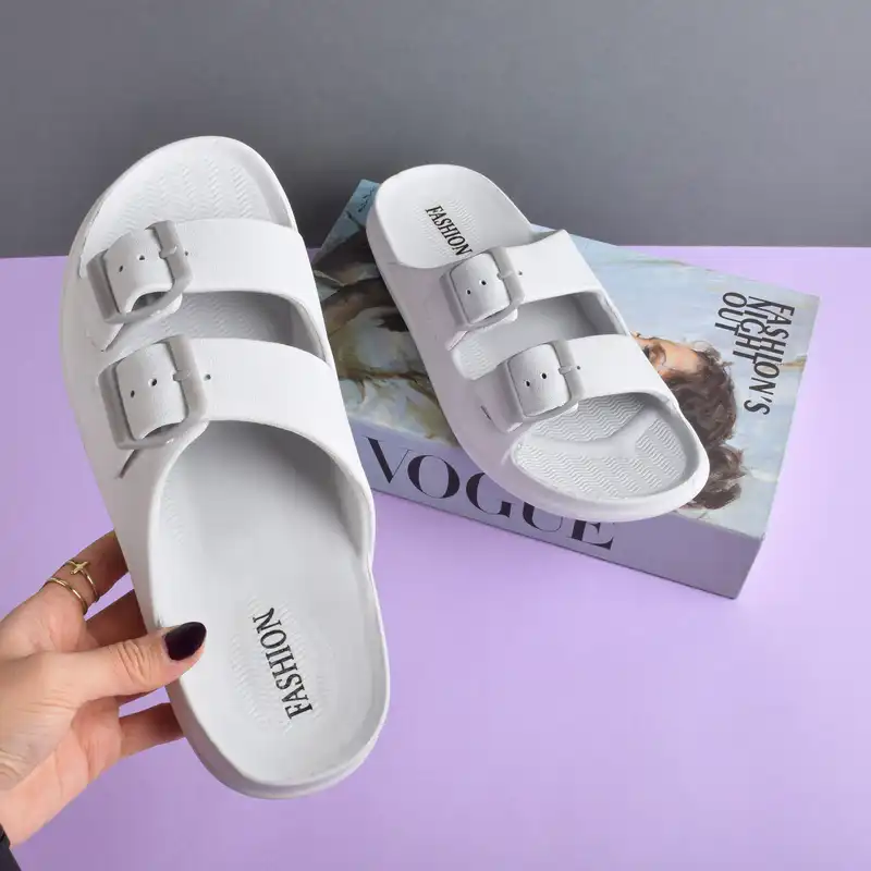 دمپایی زنانه مدل دو سگک 2854