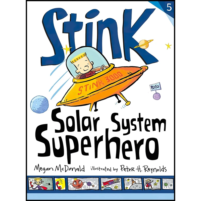 کتاب Stink اثر Megan McDonald and Peter H. Reynolds انتشارات Candlewick