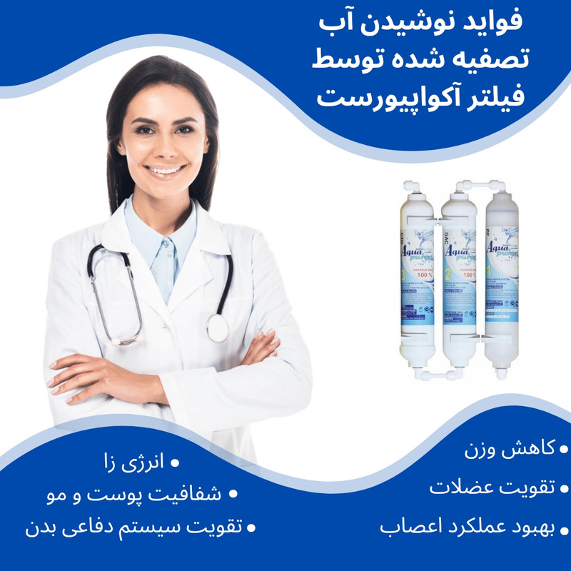 فیلتر تصفیه آب یخچال و فریزر آکوا پیورست مدل SF 3001 NEW مجموعه 3 عددی