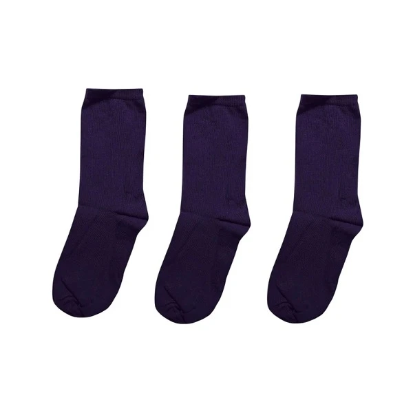 جوراب ساق بلند بچگانه کولزیون مدل راه راه کد 03 مجموعه 3 عددی