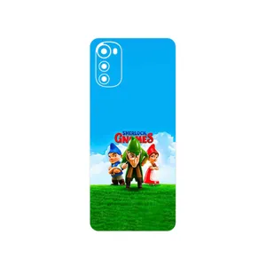 MAHOOT Sherlock Gnomes Cover Sticker for Motorola Moto E32s