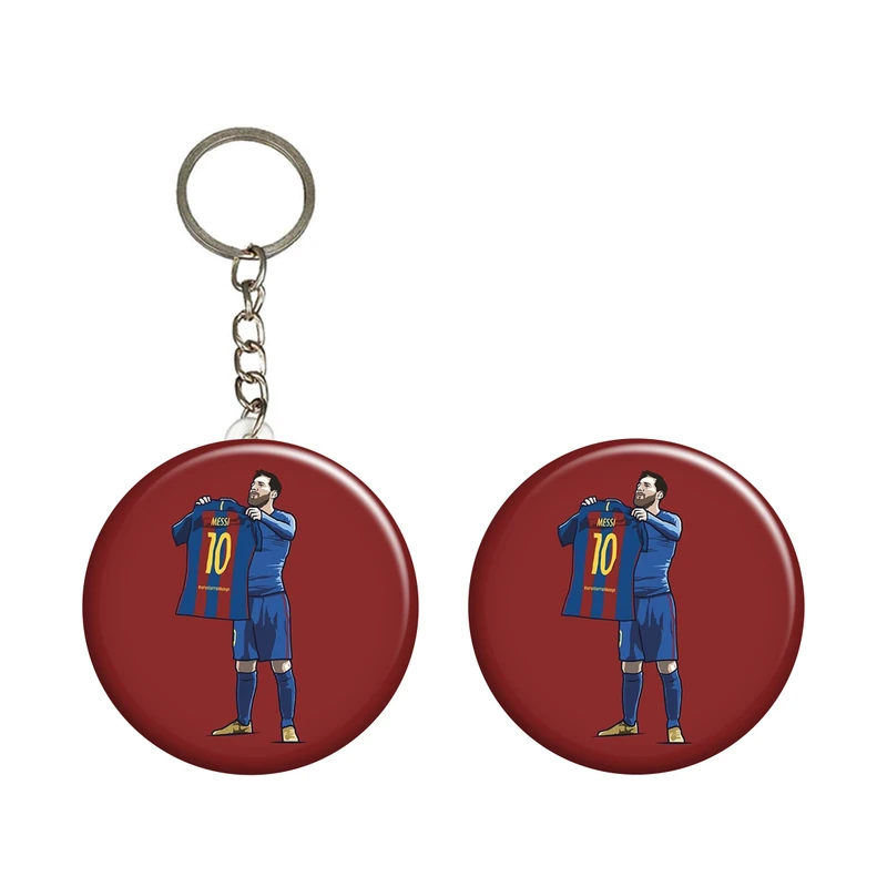 پیکسل ابیگل طرح لیونل مسی بارسلونا آرژانتین کد 065 به همراه جاکلیدی