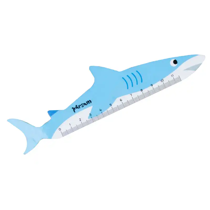 خط کش 11 سانتیمتری طرح کوسه