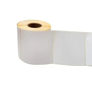 برچسب پرینتر لیبل زن حرارتی مدل تک ردیف سایز 40x50 بسته 750 عددی