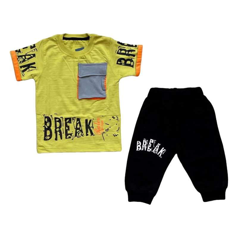 ست تی شرت و شلوار پسرانه مدل Break2