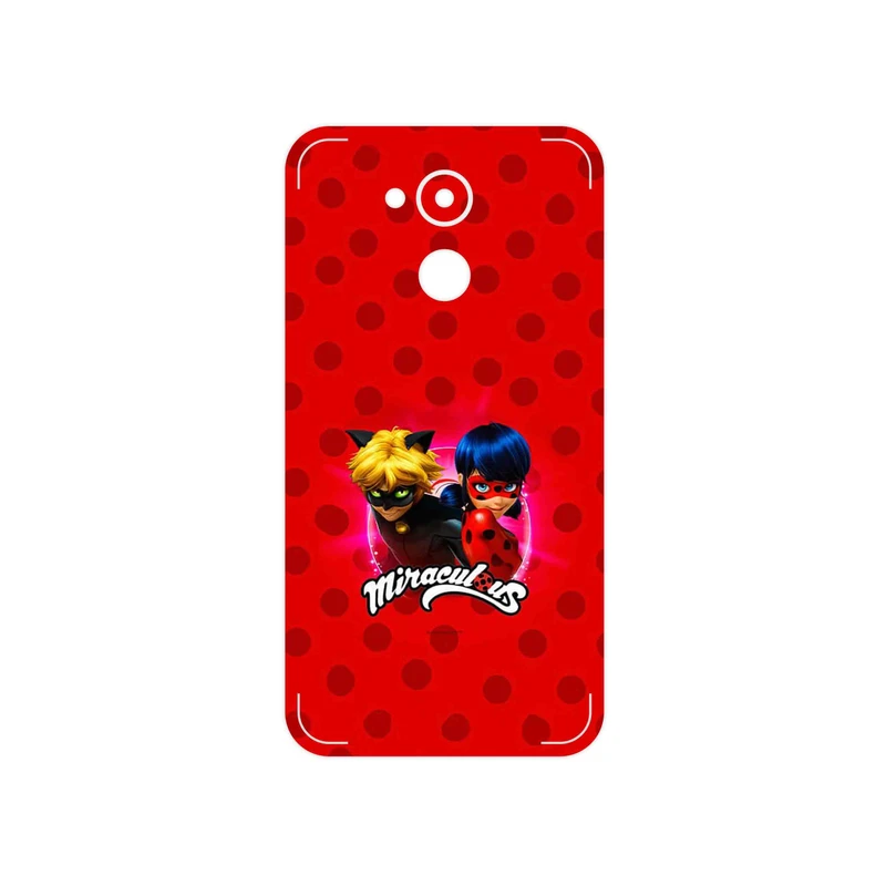 برچسب پوششی ماهوت مدل Ladybug and Cat Noir مناسب برای گوشی موبایل آنر 5C Pro