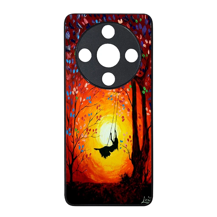 کاور گالری وبفر طرح دختر مناسب برای گوشی موبایل آنر x9b