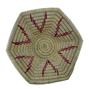 سبد حصیری مدل میوه رنگی
