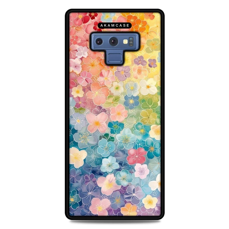 کاور آکام مدل AMC-WSGN9-FLOWERS-27 مناسب برای گوشی موبایل سامسونگ Galaxy Note 9