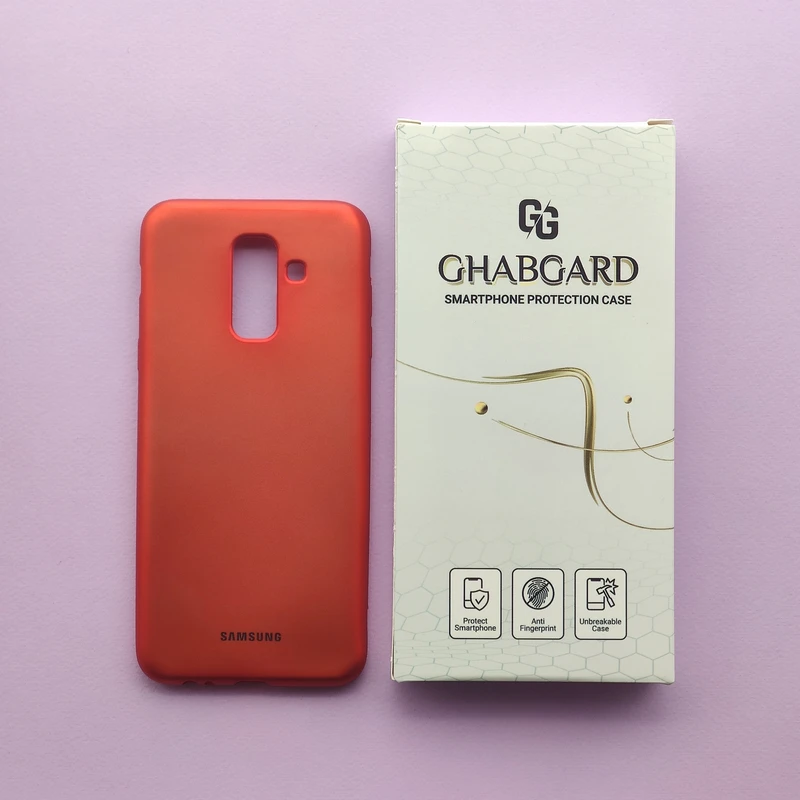 کاور قاب گارد مدل ژله ای ساده مناسب برای گوشی موبایل سامسونگ Galaxy A6 Plus