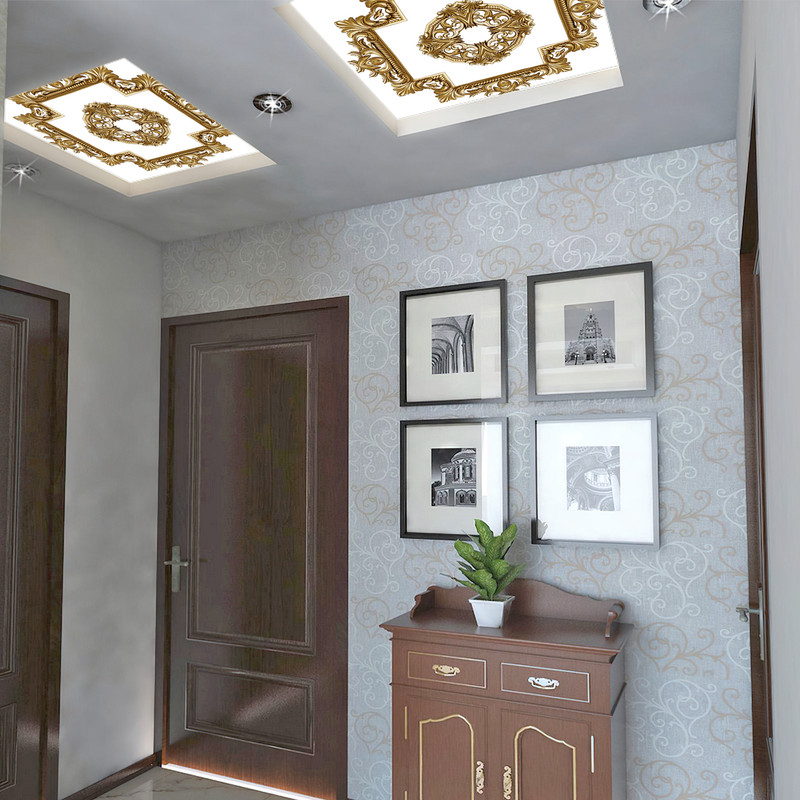 تایل سقفی آسمان مجازی مدل CP-12103 سایز 60x60 سانتیمتر بسته 8 عددی