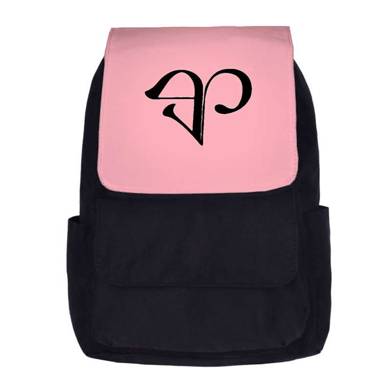 کوله پشتی دخترانه طرح black pink کد kp290