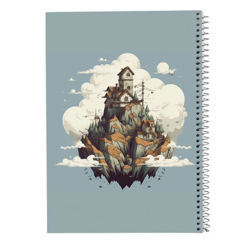 دفتر نت موسیقی 50 برگ مدوپد مدل Ghibli کد DF2374