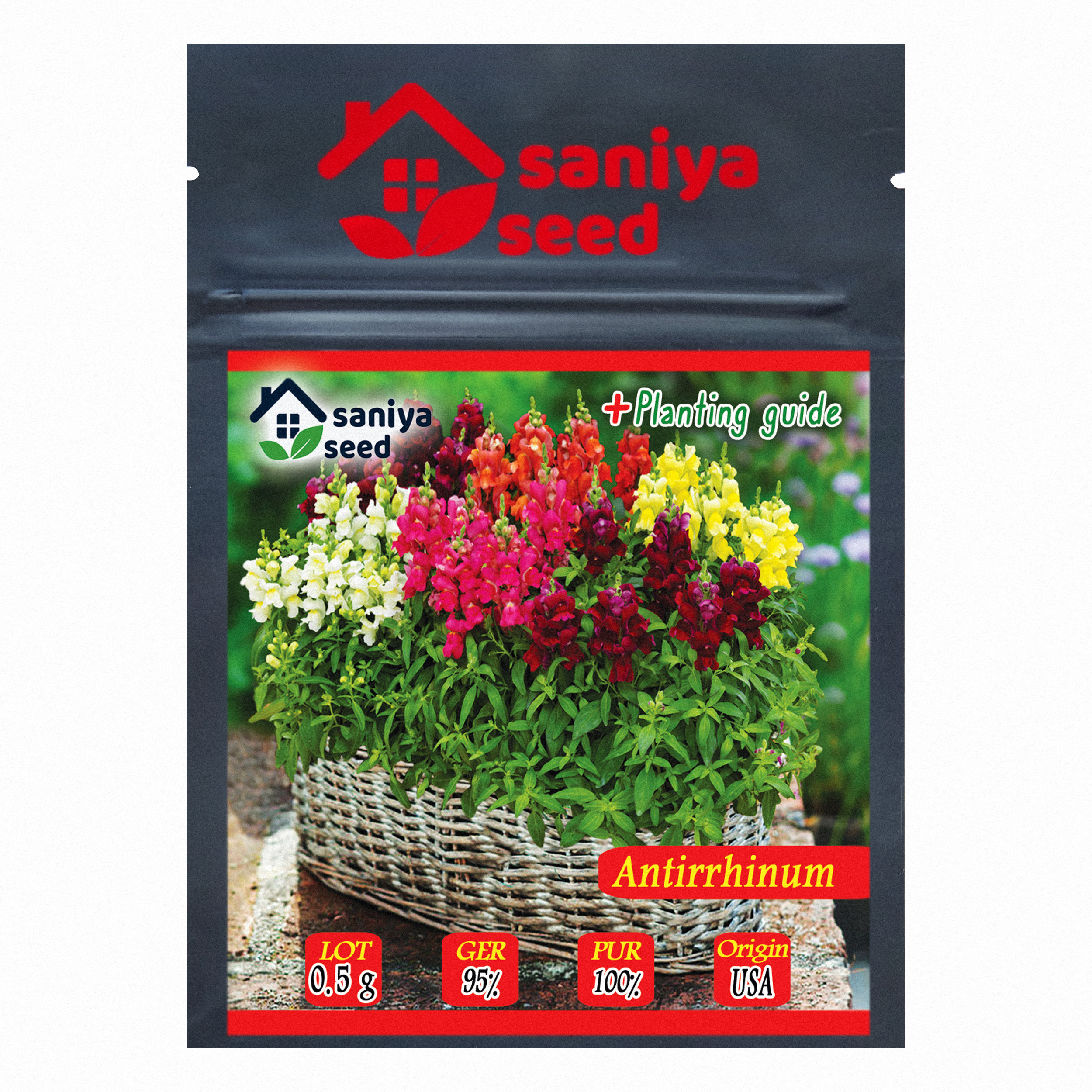 بذر گل میمون الوان سانیا سید مدل S3