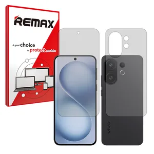 Remax Transparent Screen Protector Full Screen Model Suitable for Vivo S30 Pro mini Mobile Phone along with the back protector