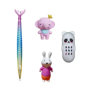 مداد نوکی 0.7 میلی متری مدل ماهی به همراه  پاک کن مجموعه 4 عددی